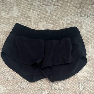 lululemon athletica Black Athletic Shorts